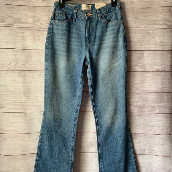 Universal Threads Denim Jeans Bootcut Leg Vintage Stretch Size 0 Reg 25 Waist - Picture 11 of 16
